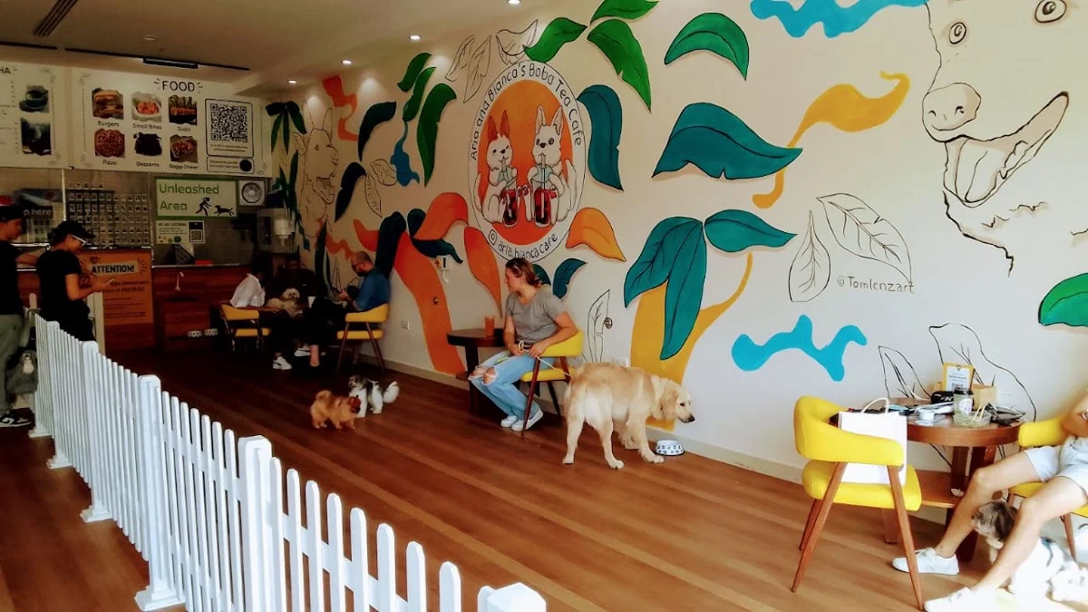 Aria and Bianca’s Work Cafe