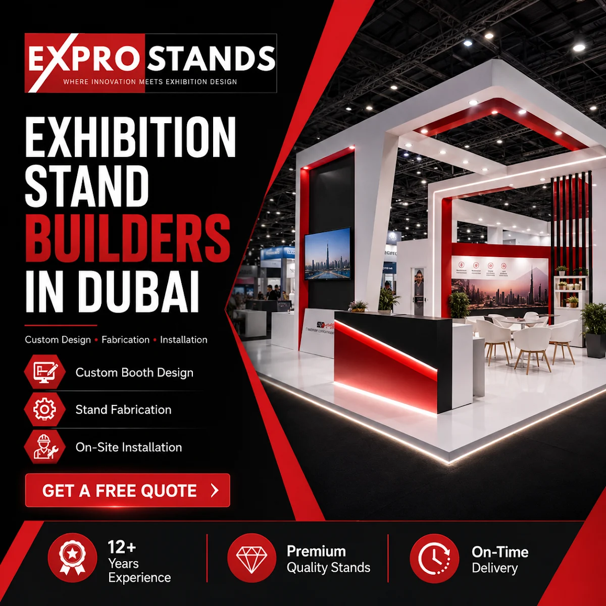 Exhibition Stand Contractors, Builders Dubai, Booth Contractors, Designers in Abu Dhabi - 2