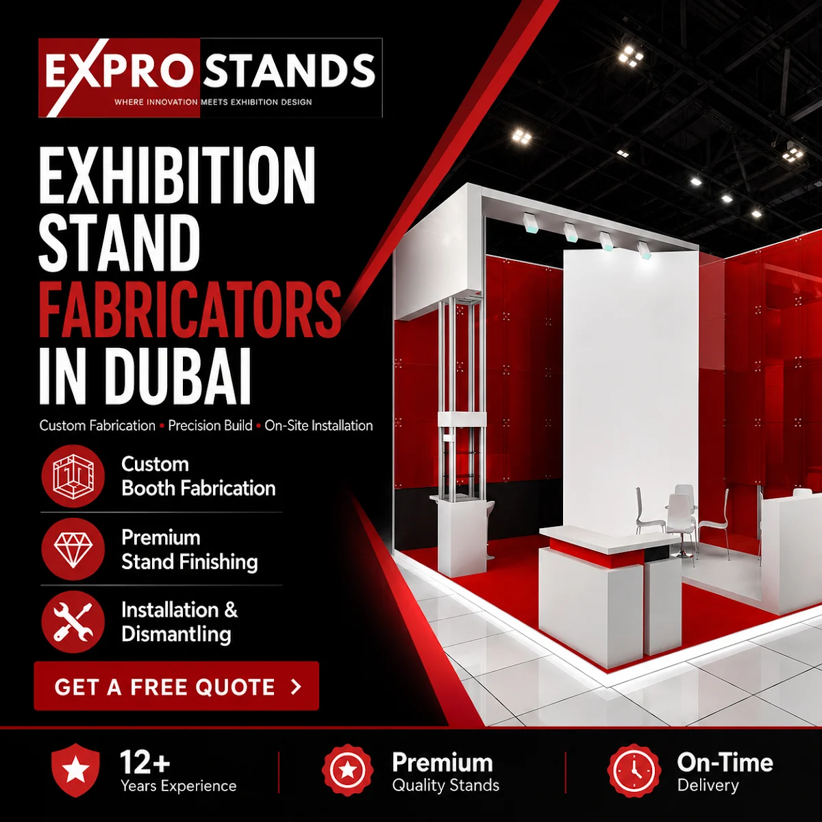 Exhibition Stand Contractors, Builders Dubai, Booth Contractors, Designers in Abu Dhabi