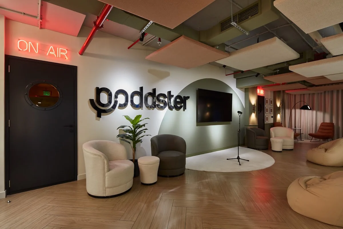 Poddster Al Barsha | Podcast Studio Dubai